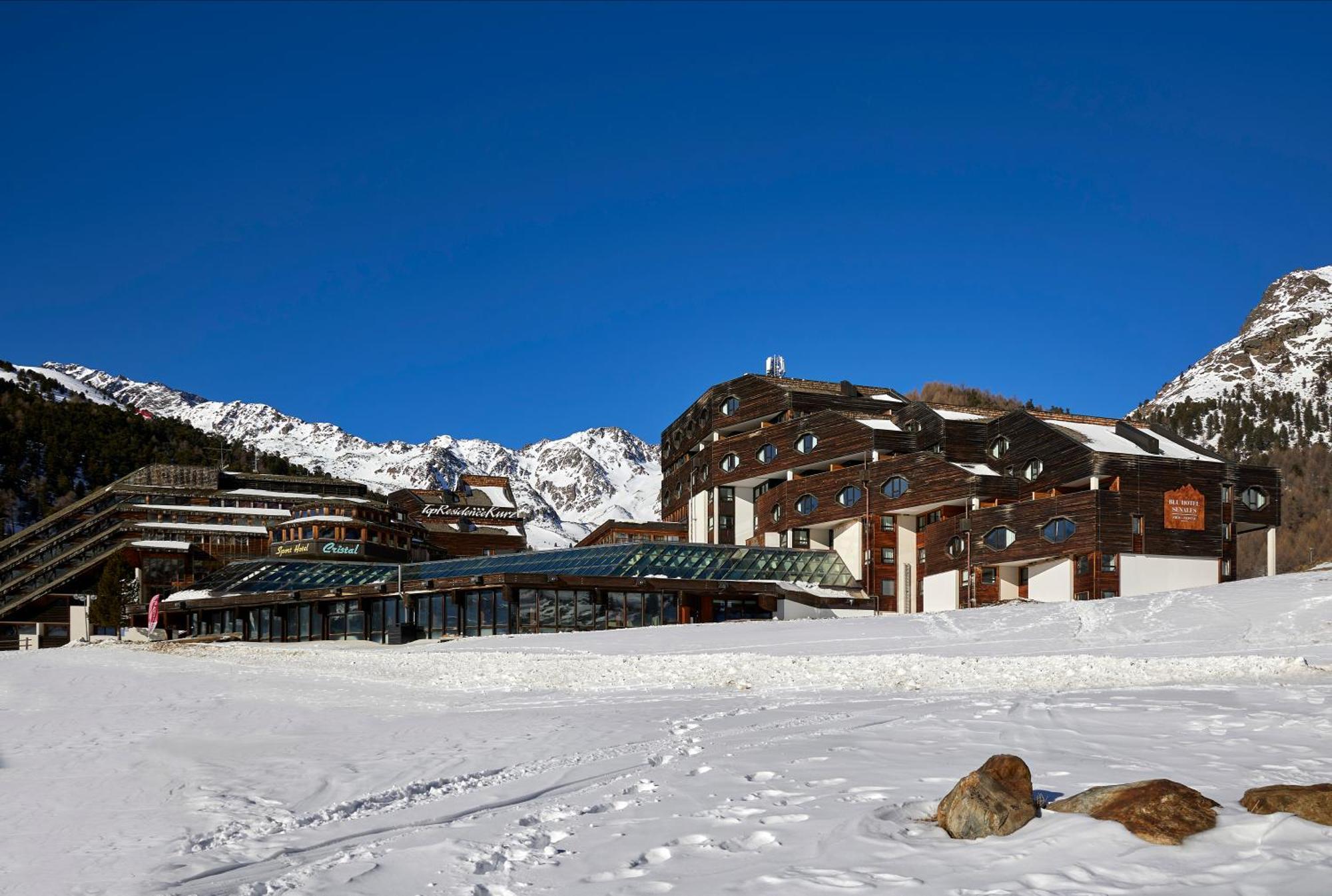 Blu Hotel Senales Zirm-Cristal Maso Corto Exteriör bild