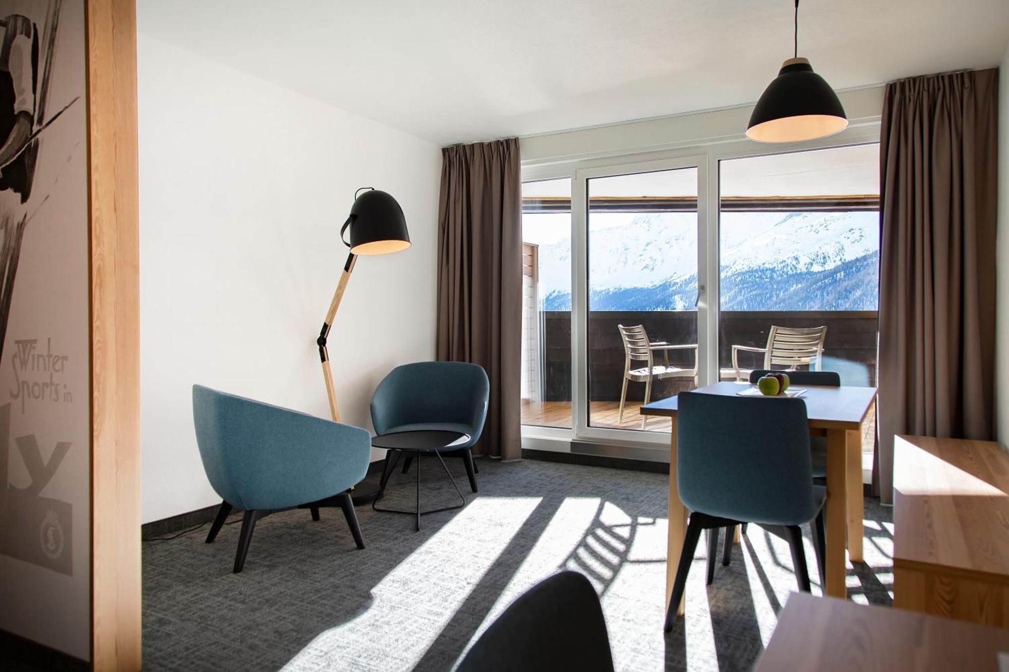 Blu Hotel Senales Zirm-Cristal Maso Corto Rum bild