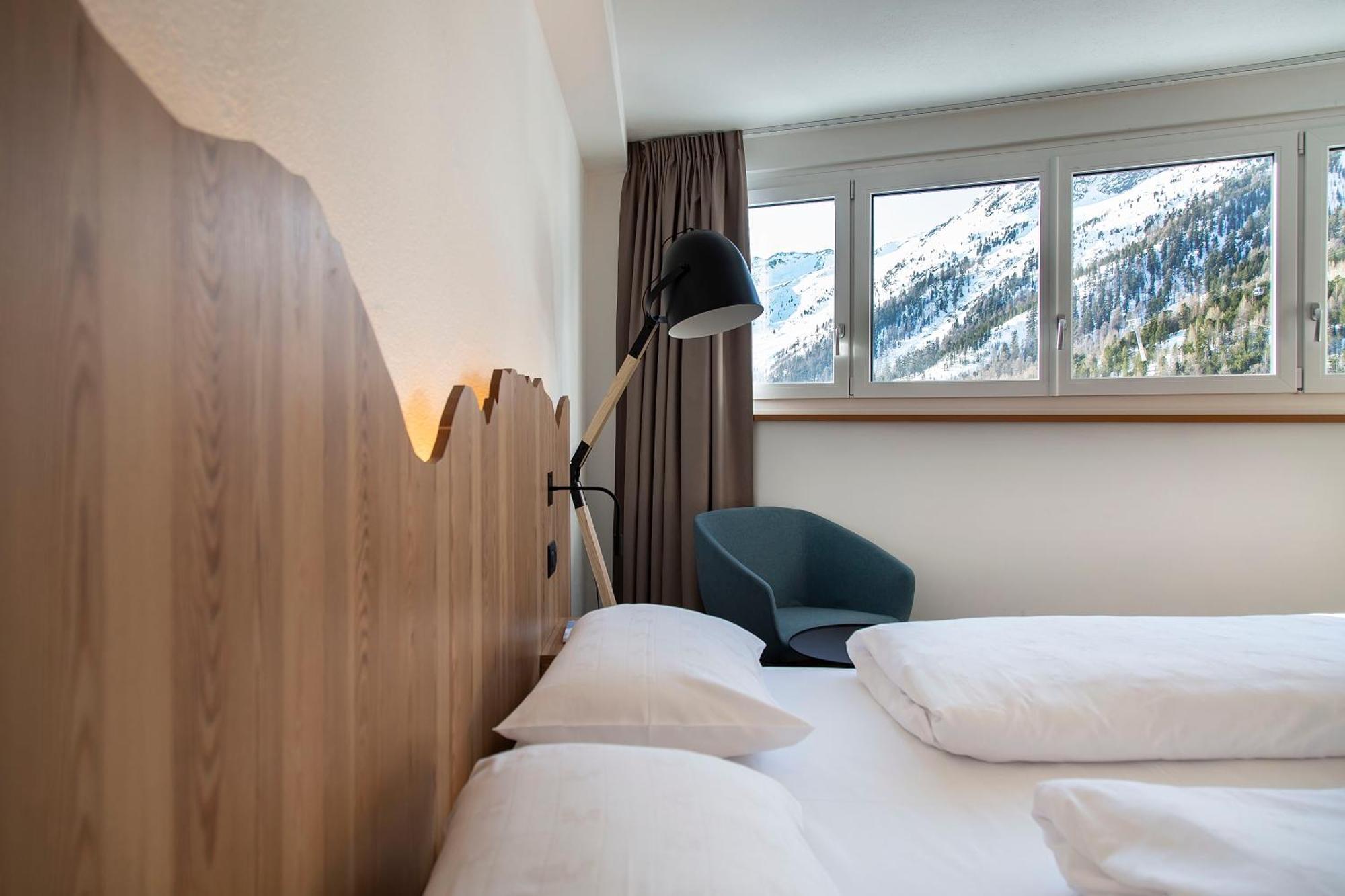 Blu Hotel Senales Zirm-Cristal Maso Corto Rum bild