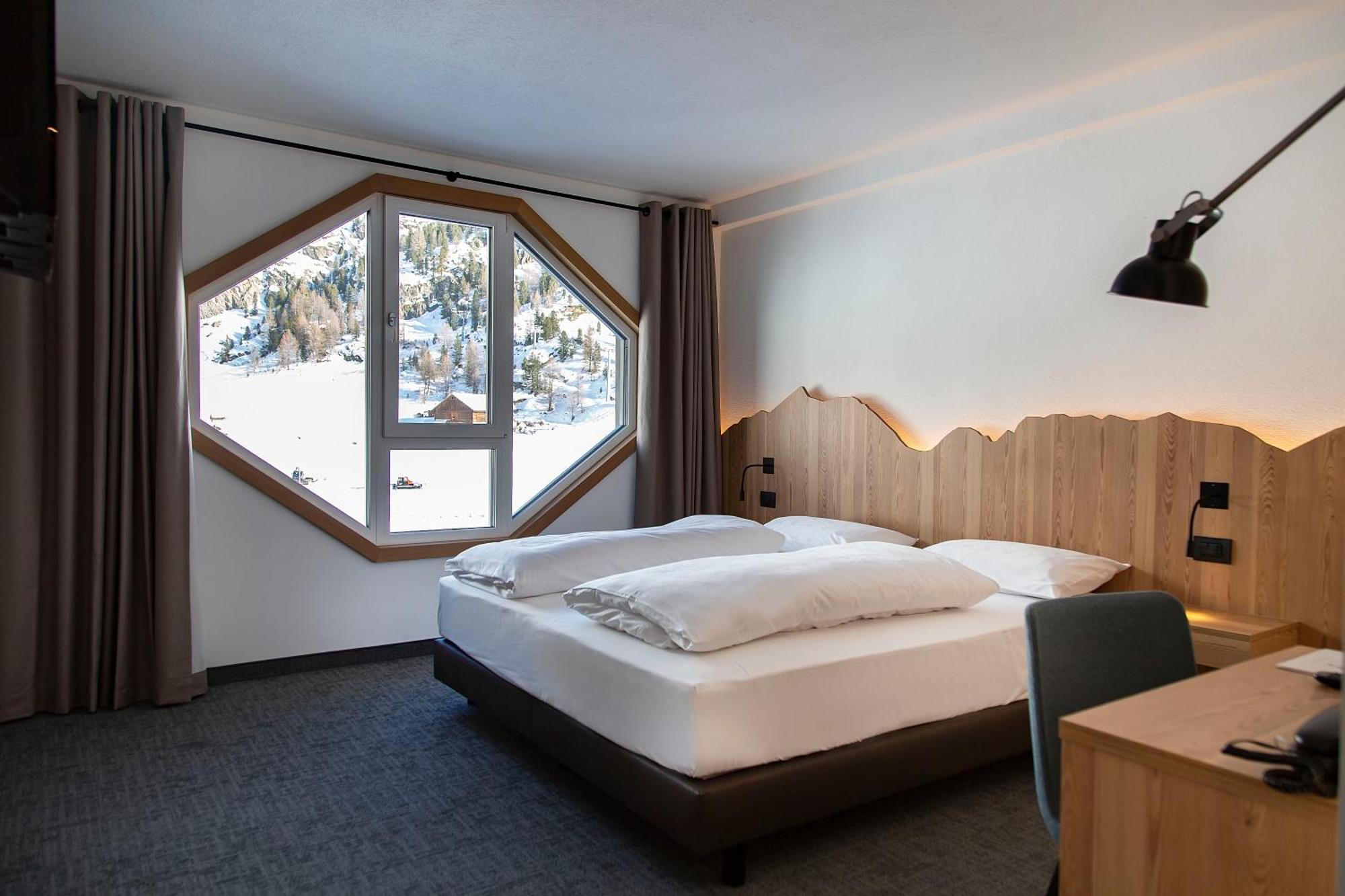 Blu Hotel Senales Zirm-Cristal Maso Corto Rum bild